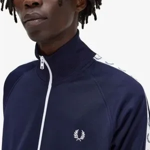 メンズウェア FRED PERRY track jacket navy Fred Perry - Track Navy - Track Jacket | Impericon